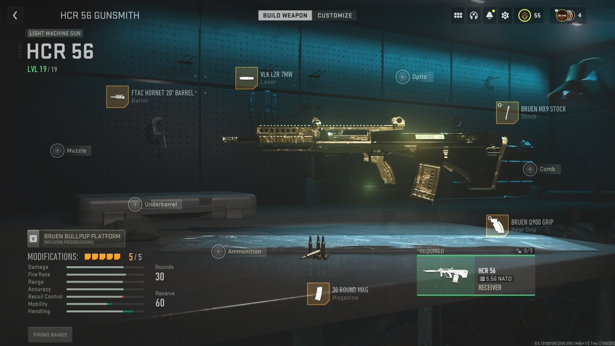 Devour808's tweet photo. the HCR lmg is really good if you aim around the stomach area with this build and tuning #MW2 

headshots with this gun for polyatomic was not the greatest of times tho 😭 https://t.co/zNbP8Hilkj