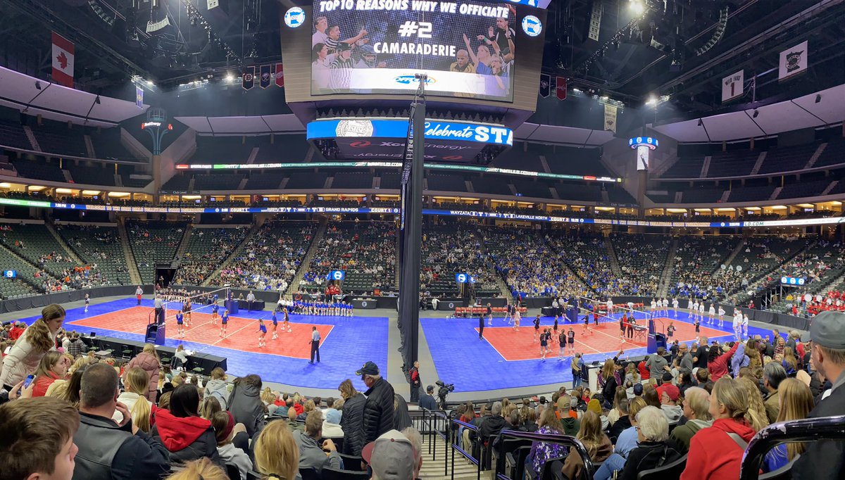 Best ticket in town tonight is the MN State Volleyball Tournament! Nothing better than watching student-athletes do what they love, with people they love, being supported by people they love! Go LN Panthers! @LNHS_Panthers @MSHSL