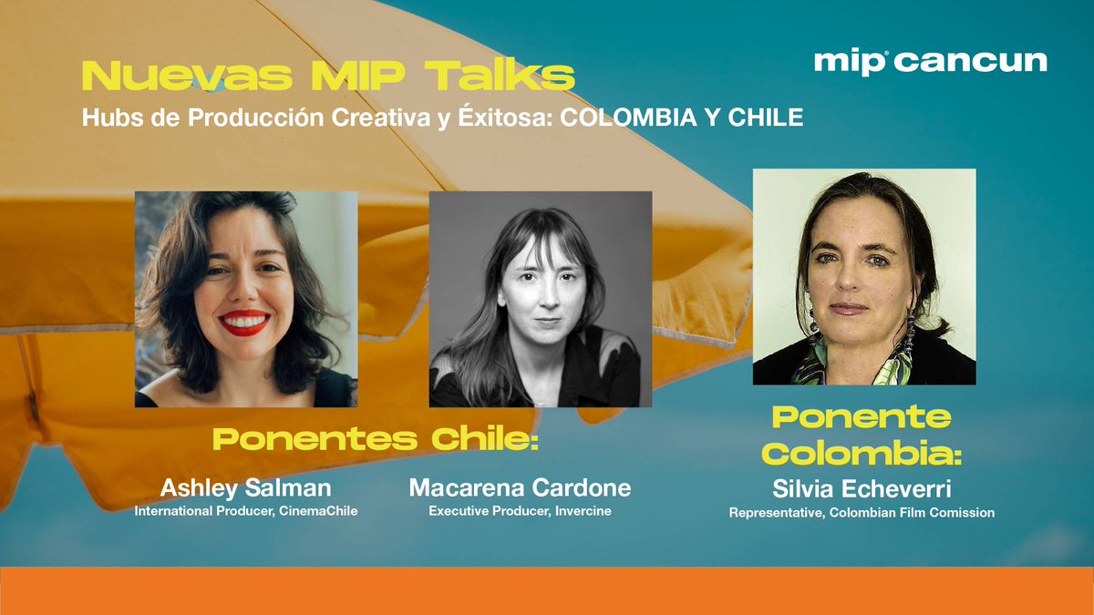 mip's tweet photo. ¿De qué se habla en las #MIPTalks? Producción y dirección de proyectos, alianzas estratégias, identidad cultural e iniciativas para incentivar el mercado televisivo.
Descubre más en: https://t.co/EkWPy4wSSA https://t.co/YCR12PUWct