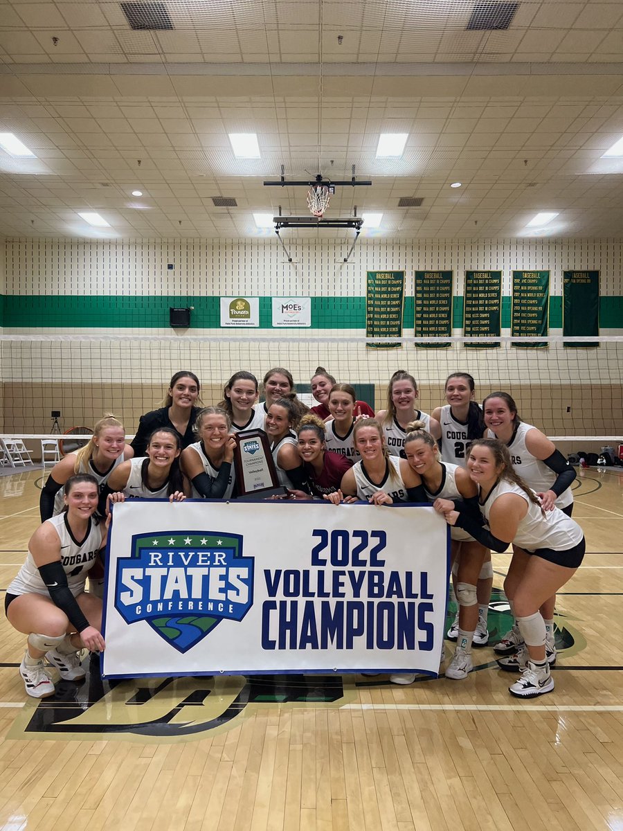 2022 CONFERENCE TOURNAMENT CHAMPS !! #rollcougs 🐾❤️