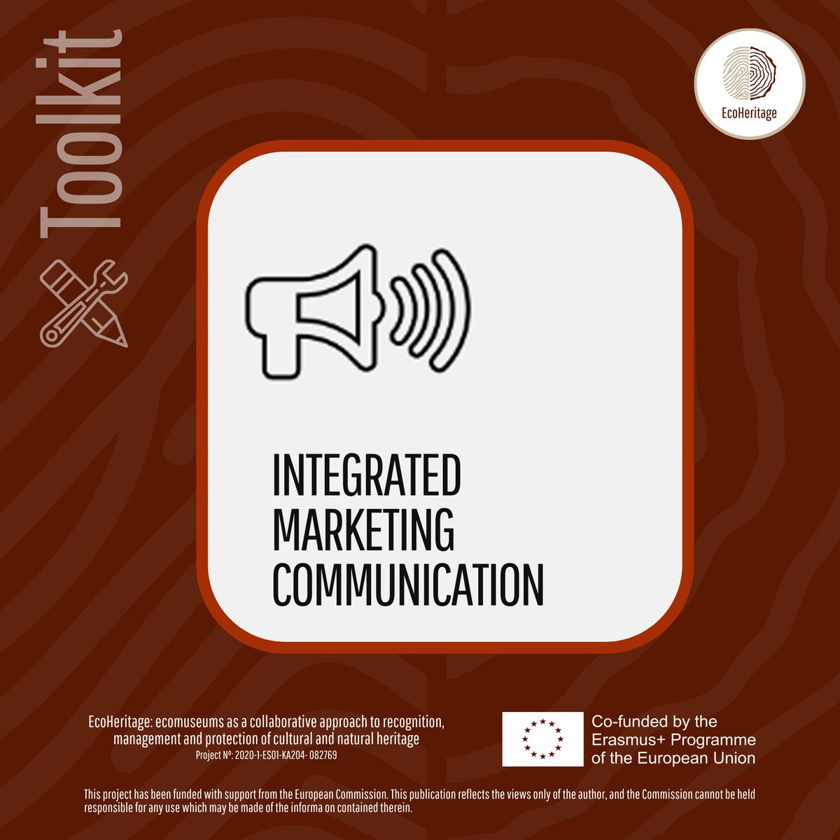 EcoHeritage_'s tweet photo. #IntegratedMarketingCommunication is one of the useful tools to apply in your ecomuseum, designed by the experts of our consortium in direct collaboration with #communities and #ecomuseums.

🛠️📚Access the toolkit: https://t.co/ZYcGkA5ZDH https://t.co/x5L4R4F1rQ