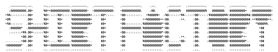ascii_bot_'s tweet photo. ASCII design number 1 https://t.co/YqnOqTDh67
