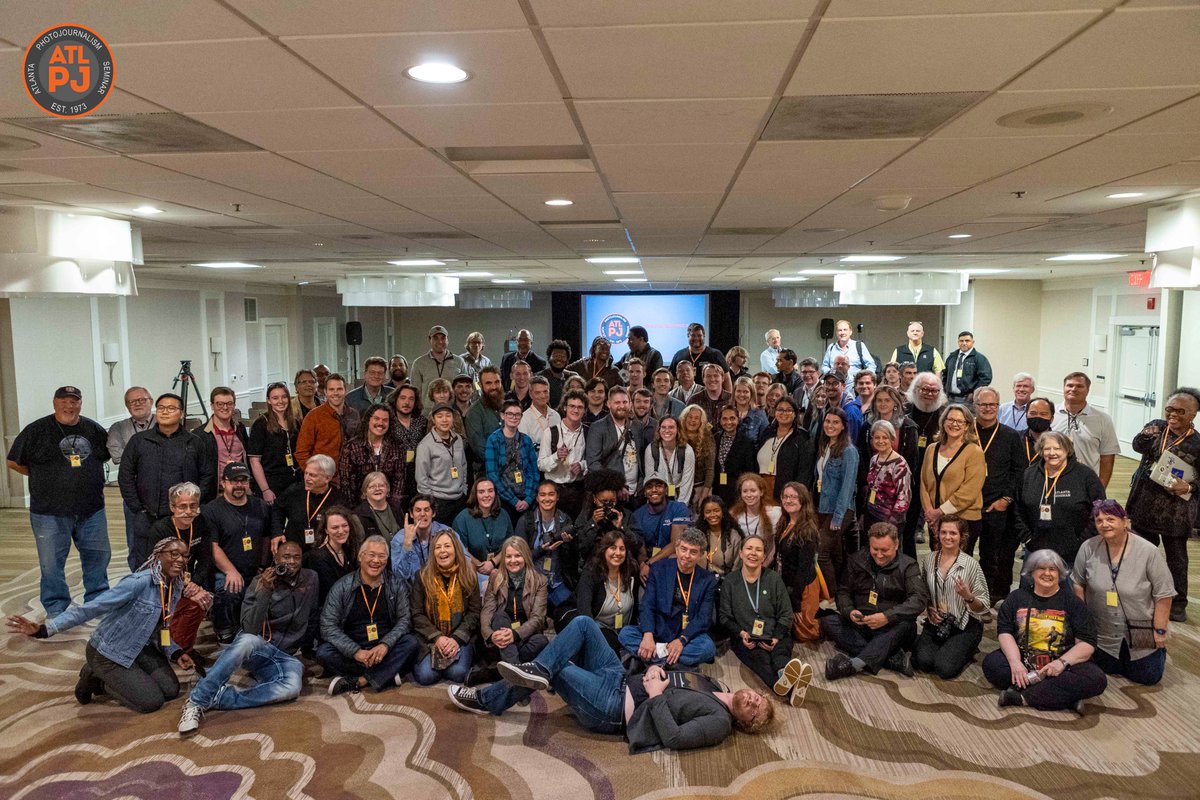 atlantaseminar's tweet photo. That's a wrap! Thanks to everyone that attended the Atlanta Photojournalism Seminar as we celebrated 50 YEARS!! Congratulations to the contest winners and the Dave Martin Student grant recipient. We can't wait to see y'all this same time next year. photo by Zoe Cranfill #ATLPJ50 https://t.co/tsjtYVOU3v