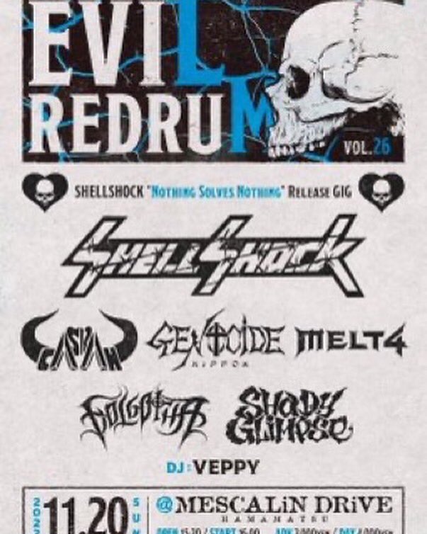 CASBAH_Japan's tweet photo. #CASBAH  いよいよ今週末!!! 11/19日 (土)@新宿WildSideTokyo &amp; 11/20日 (日)@浜松Mescalin Drive - 2days with our 盟友Shellshock!!! Come join the mosh pit!!! 前売りチケット予約受付中!!! お名前、人数を記載してDMで! https://t.co/54zYwmr3zZ