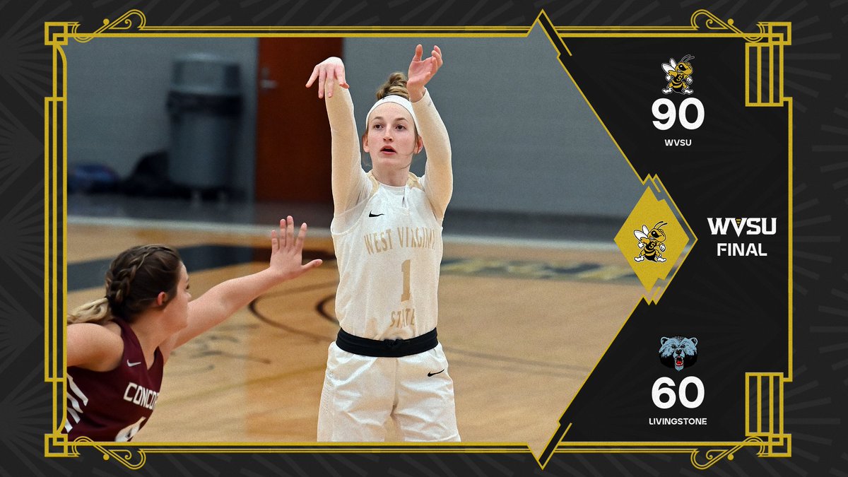 W-🏀 | FINAL: WVSU 90, LC 60

The Yellow Jackets cruise to victory in the season opener 😎

Shriver drops 18 points 😤

#GoSTATE 🐝