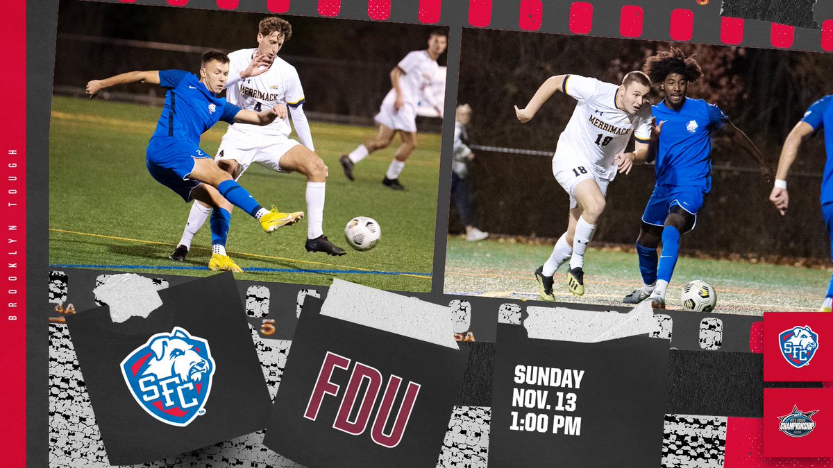 SFBKsoccer's tweet photo. CHAMPIONSHIP SUNDAY

🆚 #1 FDU
🏆 NEC Tournament Final
⏰ 1:00 PM
📺 https://t.co/hk8a0N0Iqo
📊 https://t.co/jfEafRcS9Z

#BrooklynTough | #NECMSOC https://t.co/eCvUNan9LD