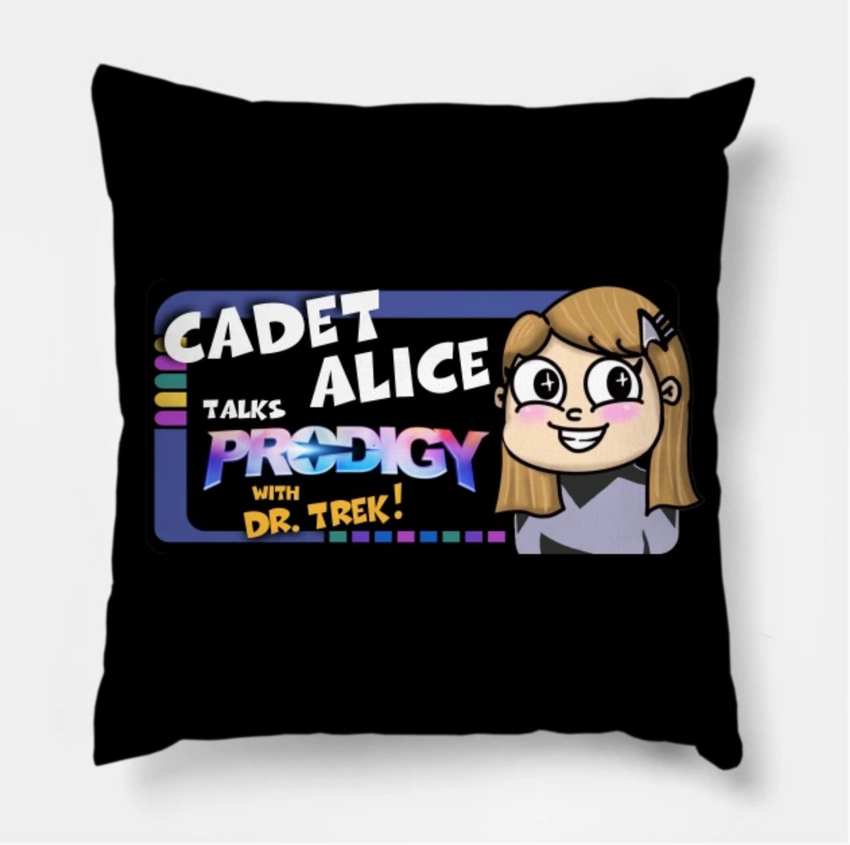 Brand new design now available in our #TeePublic shop on sale for 24 hrs! If you're a fan of #CadetAlice and her #StarTrekProdigy reviews on #YouTube, this is a great way to show your support!  shorturl.at/zHLV2

#startrek #treklandlivenow #trekland #larrynemecek  #drtrek