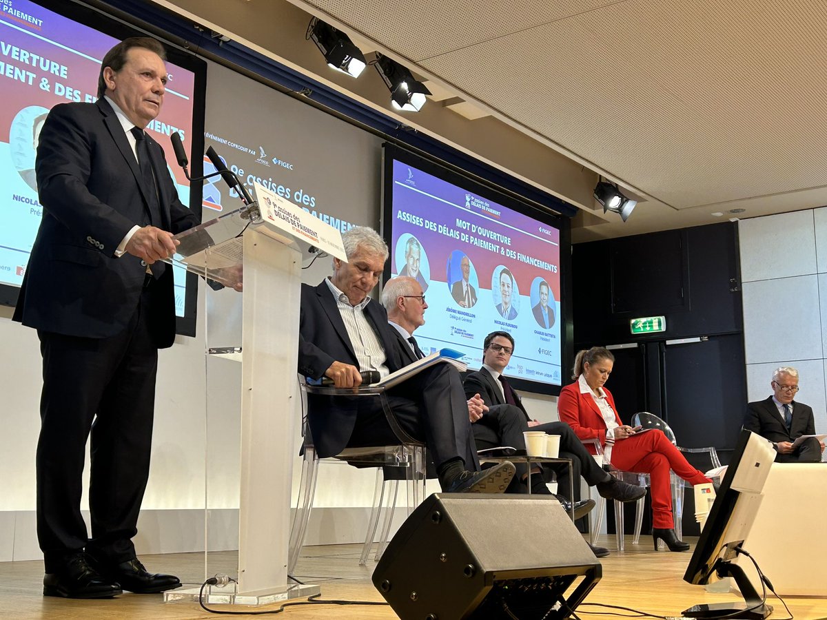 sbouchindhomme's tweet photo. Une mission ministérielle pour les @DelaisPaiement…? Demande de @BATTISTACharles, Président de la @FigecFrance, à la Ministre @oliviagregoire et @PPelouzet x @VisnovskyF x @banquedefrance x @Economie_Gouv x @patrick01martin x @dgccrf x @Infogreffe  >>> https://t.co/YwaaWDqiXs https://t.co/EIBw0PakH5