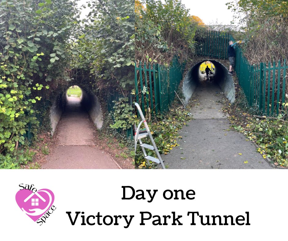 Safe Space (@craftologyproj) on Twitter photo We have made a great start on the tunnel at Victory Park! Thanks to everyone that helped us and we will be there again at 10am! #safespace #community #helpus #saferstreets <a href="/BBCGlos/">BBC Gloucestershire</a> <a href="/gloucesterrugby/">Gloucester Rugby 🍒</a> <a href="/CainscrossPC/">Cainscross Town Council</a> <a href="/CainscrossRFC/">Cainscross RFC</a> We have made a great start on the tunnel at Victory Park! Thanks to everyone that helped us and we will be there again at 10am! #safespace #community #helpus #saferstreets <a href="/BBCGlos/">BBC Gloucestershire</a> <a href="/gloucesterrugby/">Gloucester Rugby 🍒</a> <a href="/CainscrossPC/">Cainscross Town Council</a> <a href="/CainscrossRFC/">Cainscross RFC</a>