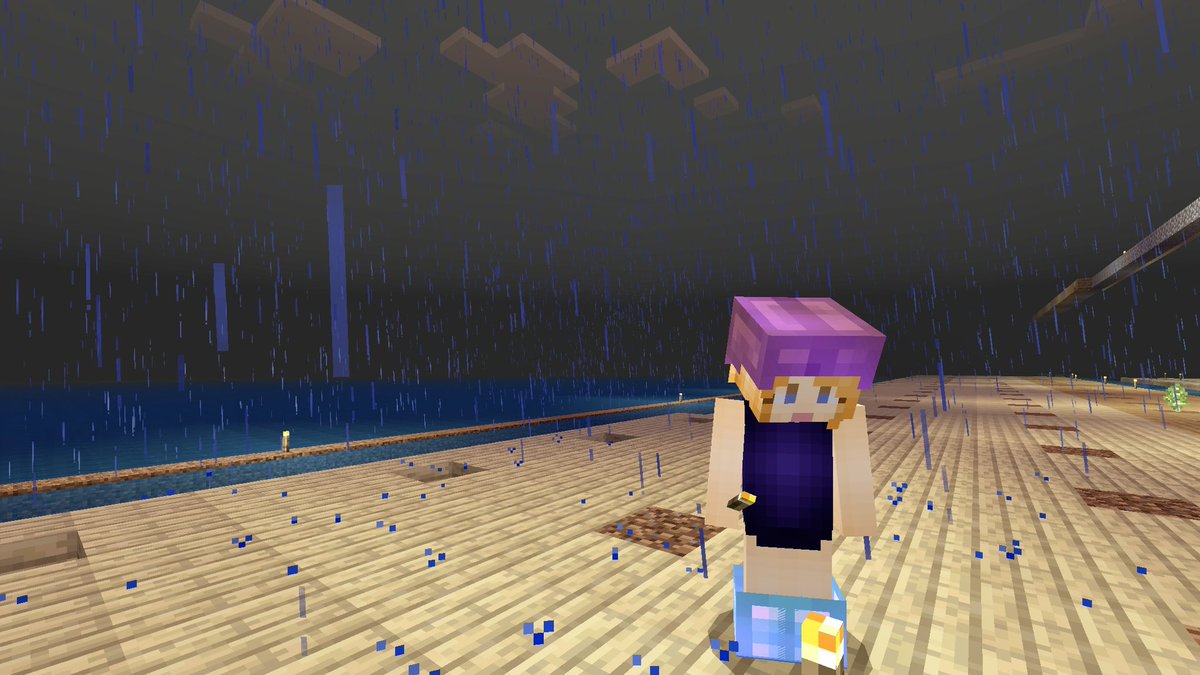 Mai_Unno's tweet photo. 雨の日も、昼夜問わず働いてます!
Minecraft で、サマータイムレンダ の 日都ヶ島 を建築中ですから!
#Minecraft #nft #nftart #nftartist #nftcollector #nftminecraft #マイクラ #マインクラフト #レルムズ #レルムズメンバー募集 #realms https://t.co/ExRmMZmmdr