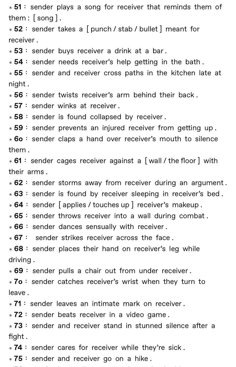 TRNQII's tweet image. ⠀
                 SENDER   :   YOU
                 RECEIVER   :   ME
      *Add ‘++’ to reverse the prompt
⠀