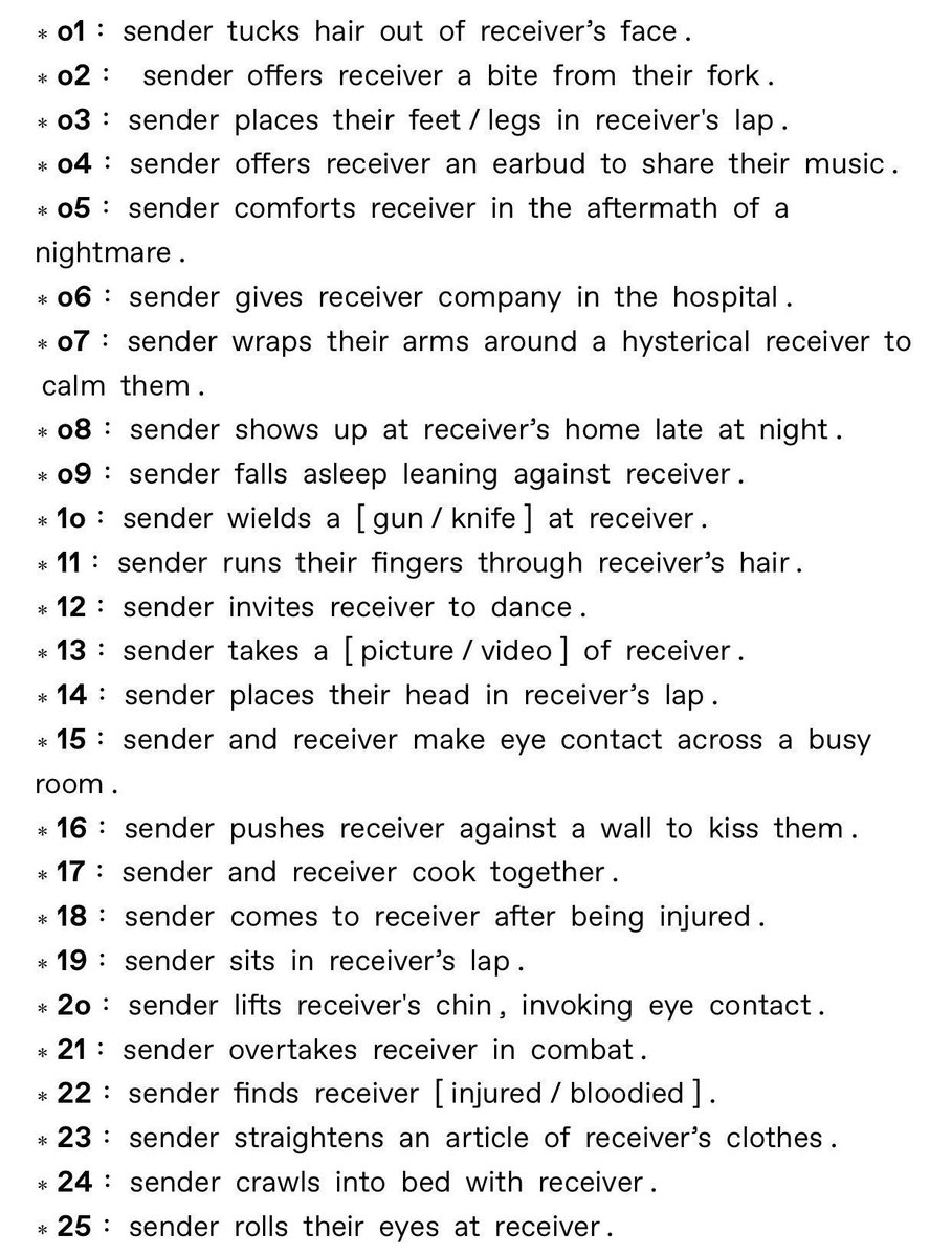 TRNQII's tweet image. ⠀
                 SENDER   :   YOU
                 RECEIVER   :   ME
      *Add ‘++’ to reverse the prompt
⠀