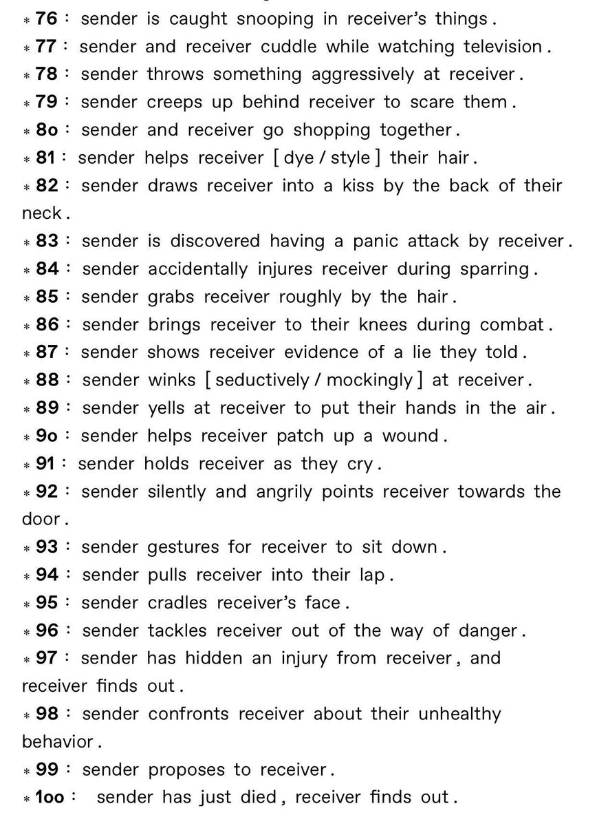 TRNQII's tweet image. ⠀
                 SENDER   :   YOU
                 RECEIVER   :   ME
      *Add ‘++’ to reverse the prompt
⠀