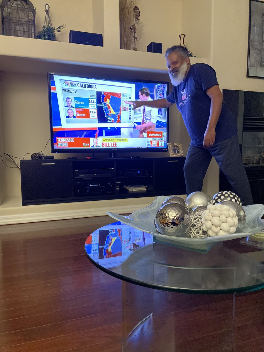 jglass8's tweet photo. Iโve had my own @SteveKornacki giving in-person updates and results! We call him #NOKO. @MSNBC #maricopadems #arizonablue https://t.co/2pLBVXRQqz