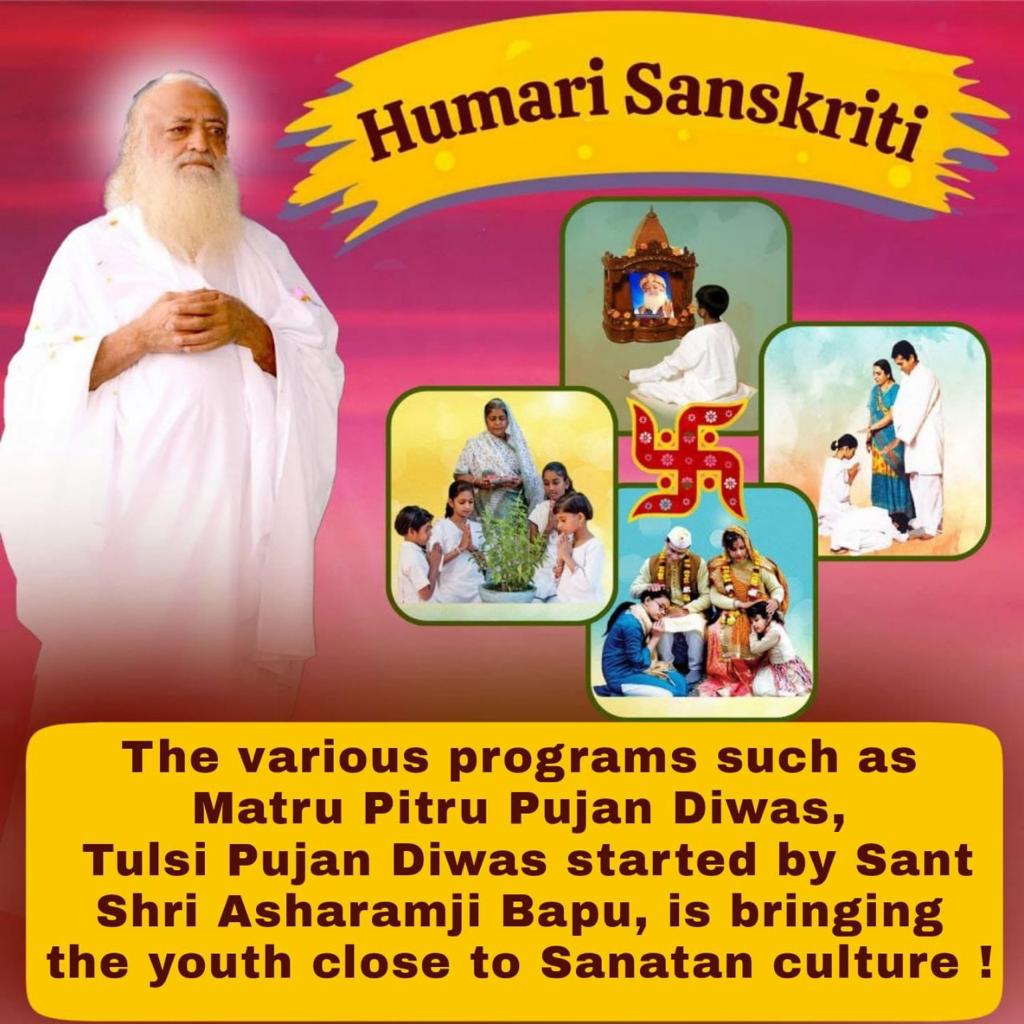 Hariram2002's tweet photo. Sant Shri Asharamji Bapu has always stood for Humari Sanskriti and gave us the teaching to learn from the #SanatanCulture that we are all one but just divided into opportunists !  

Dedicate Yourself To Dharma as we want India to become Vishwaguru ✨ https://t.co/9bRmJoFYVC