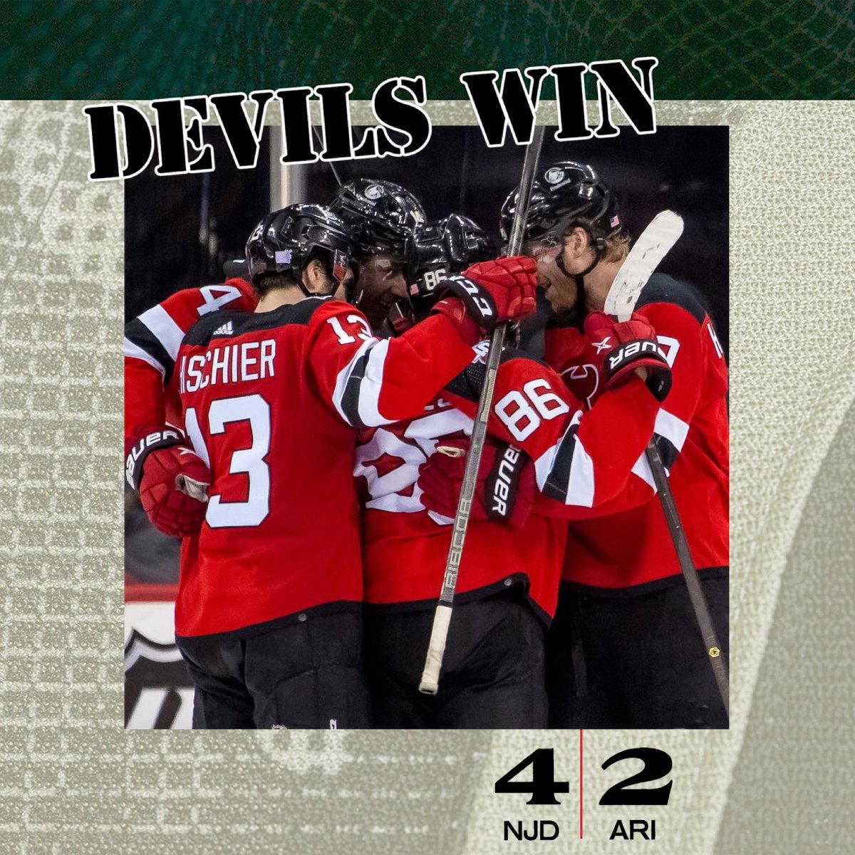 NJDevils's tweet image. WE DID IT! NINE STRAIGHT! 

Game Story: bit.ly/3E1OCwM