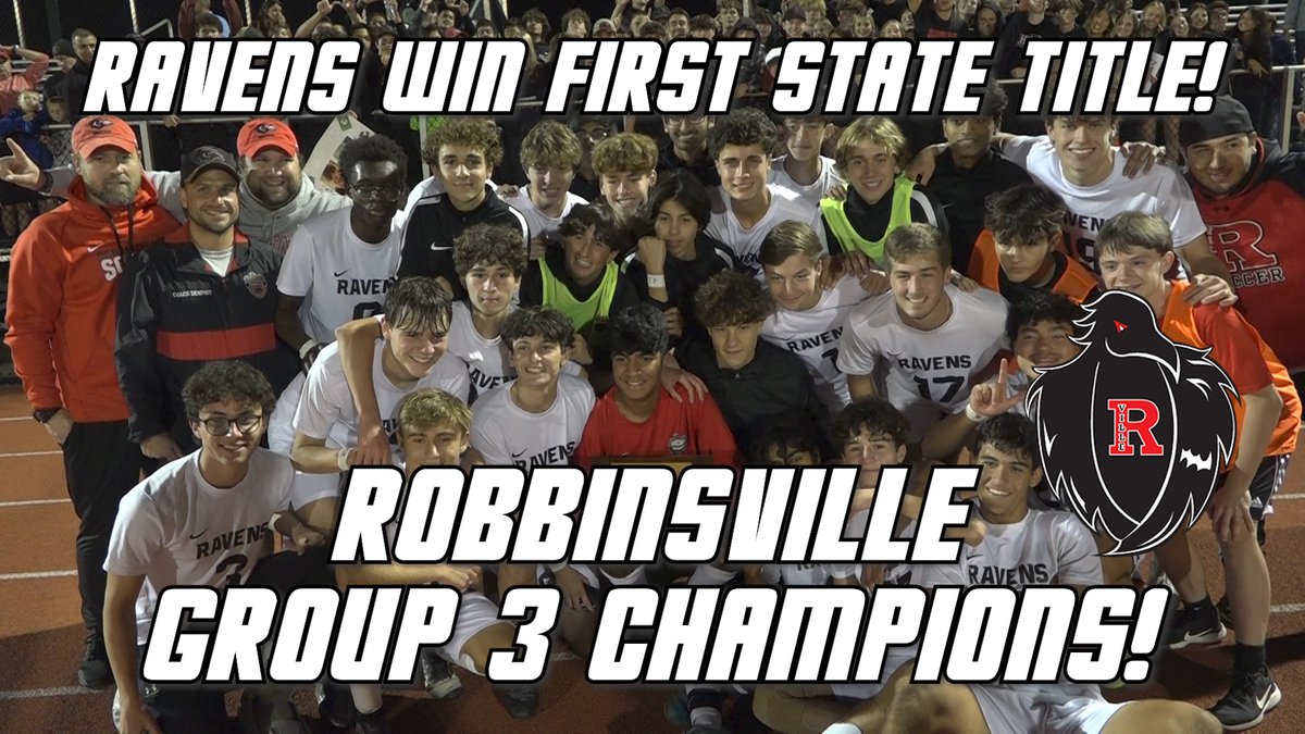 <a href="/RavenBoysSoccer/">Ravens Boys Soccer</a> @RobbinsvilleAD <a href="/TheFlock_RHS/">The Flock</a> 🏆 Robbinsville caps off their historic season with the team’s first ever Group 3 Title as goalie Ronit Rijhwani makes 2 critical stops for the Ravens in PK’s

<a href="/RavenBoysSoccer/">Ravens Boys Soccer</a> @RobbinsvilleAD <a href="/TheFlock_RHS/">The Flock</a>

⚽️ Watch the full free highlights now 🔽: jerseysportszone.com/watch-saturday…