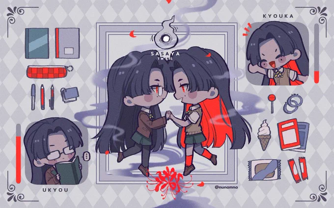 #โรงเรียนแสงดาว ocแฝดของเรากับเคเค() คอนเซปต์แฝดหลอน ไว้จะมาทยอยวาดสตอรี่เรื่อยๆ อยากมีออริที่มีเซ้นส์มานานแล้ว- 