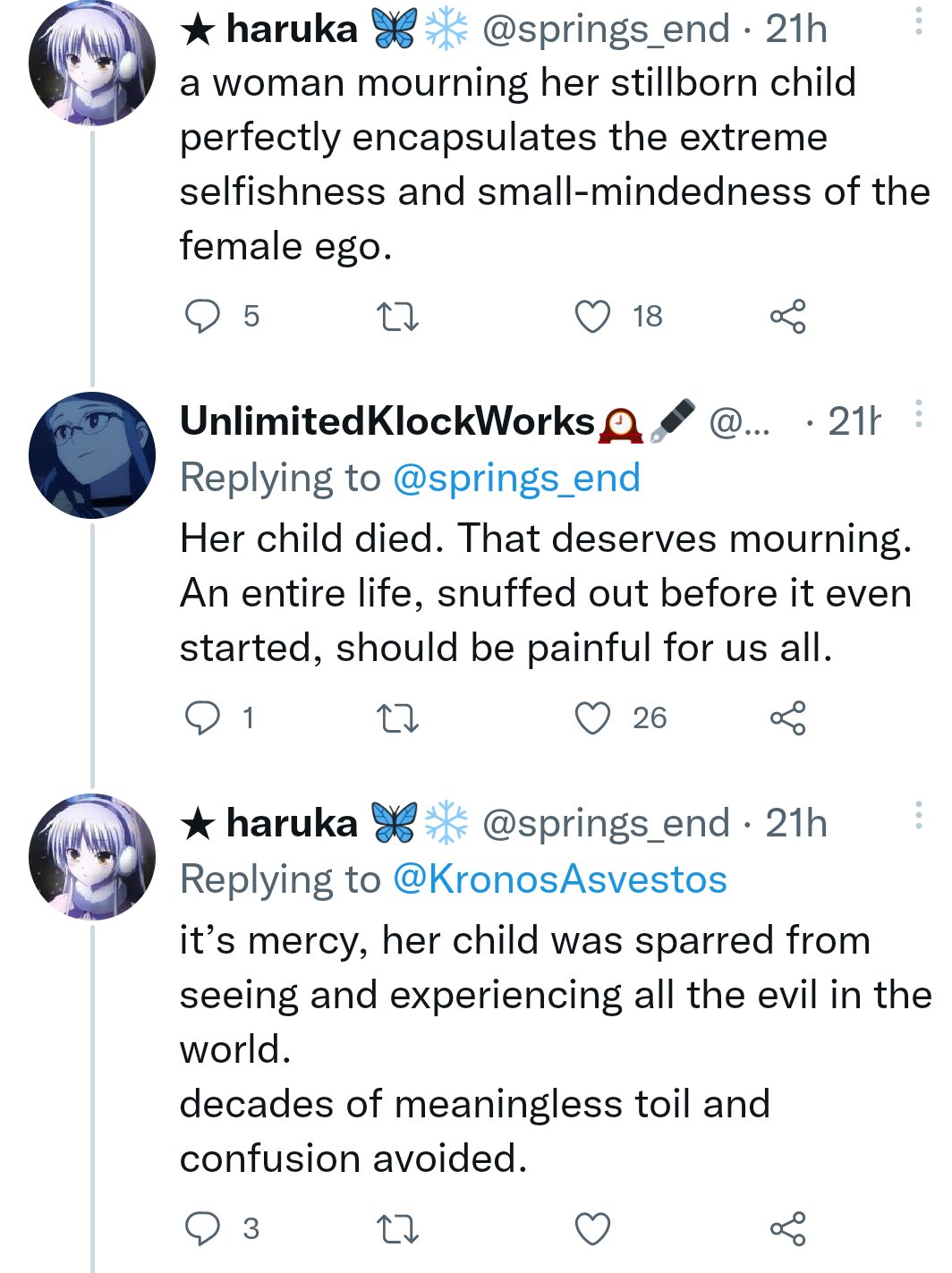 Nihilists/Antinatalists Posting Their L's Online on Twitter "Submitted