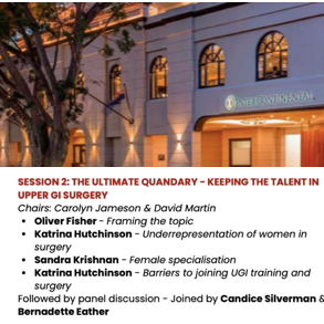 drsandykrishnan's tweet photo. Great time at #SUGSS2022 talking about Women in Surgery. Thanks for holding space for us, and lending me the podium + mike….
#heforshe #allyship #leadership #surgeon https://t.co/RoysIMzbPg