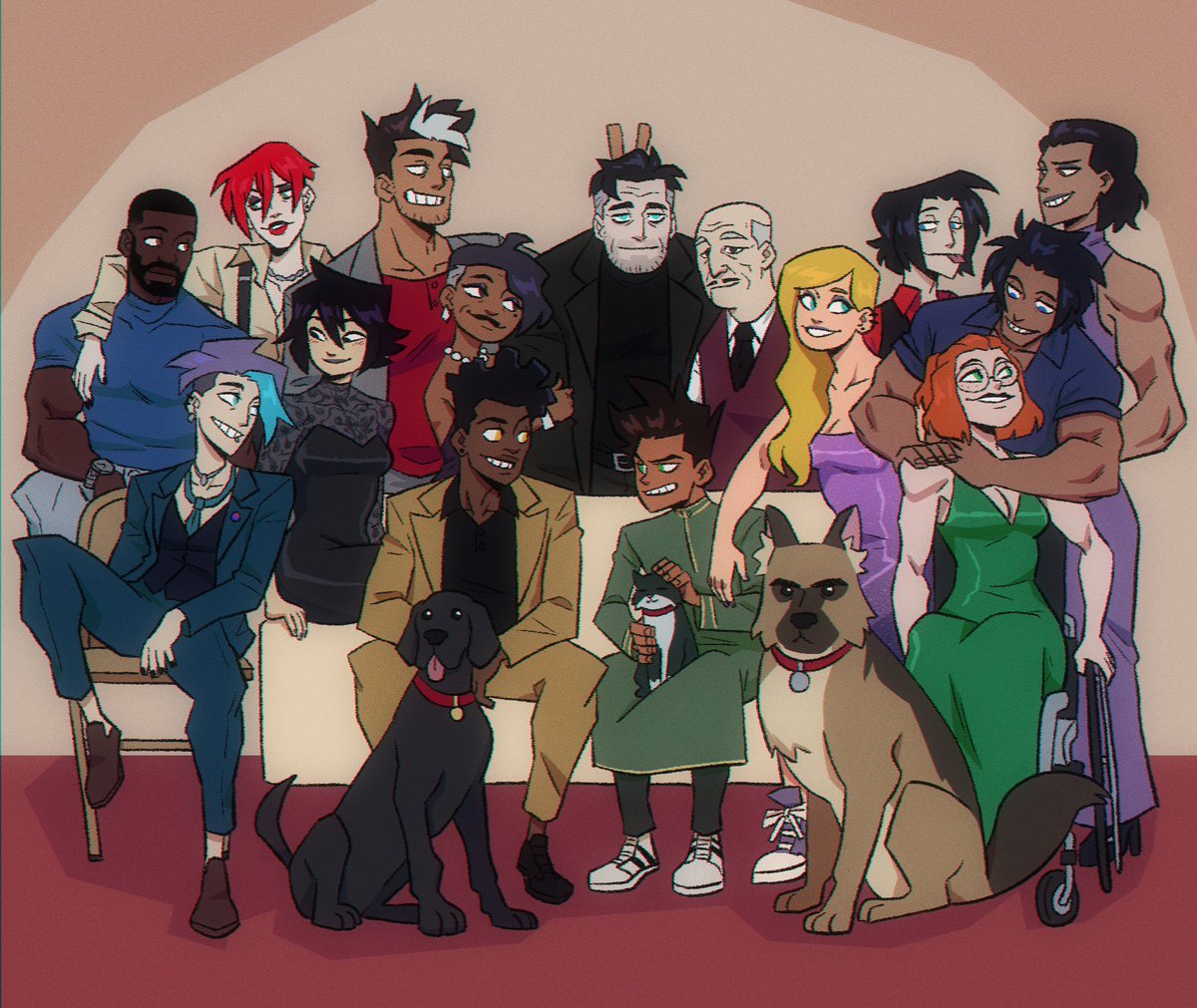 wolfsvile's tweet photo. Y’all think @JamesGunn and Peter Safran would hear my pitch for a batfamily animated show? https://t.co/ieSHHs2JTh