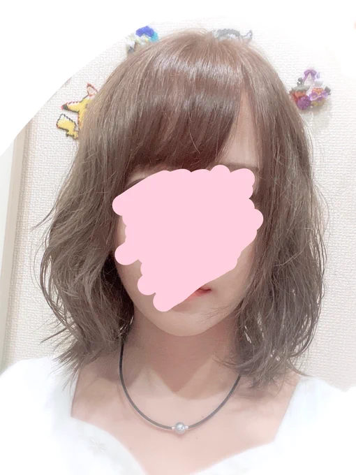 お美容室に行ってきた良い色!昨日のコミュデイもお疲れ様でした!ガチグマほんま可愛い 