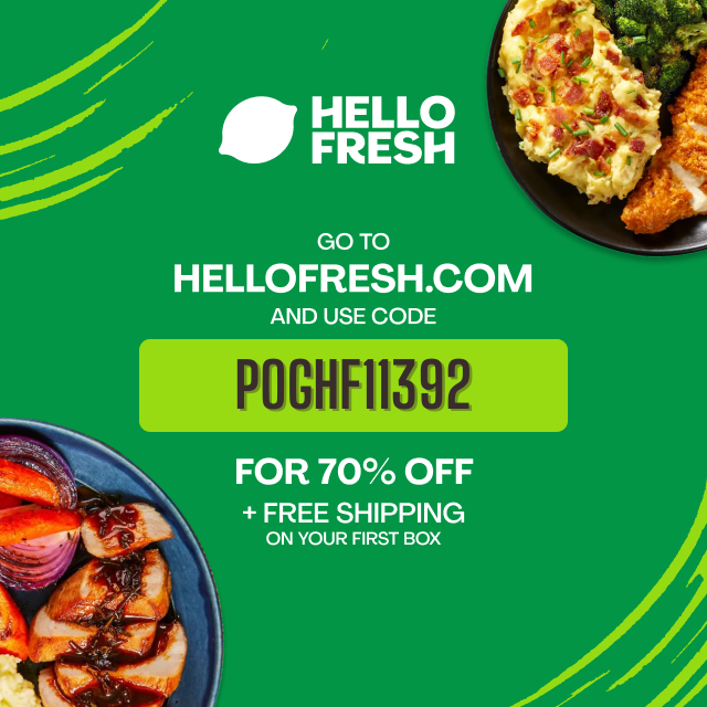 AtHomeGaming12's tweet photo. @HelloFresh
Use code POGHF11392 for 70% off plus free shipping on your first box at https://t.co/vG6P8yWXCV
#ad #HelloFreshPics https://t.co/pKxffZTpDZ