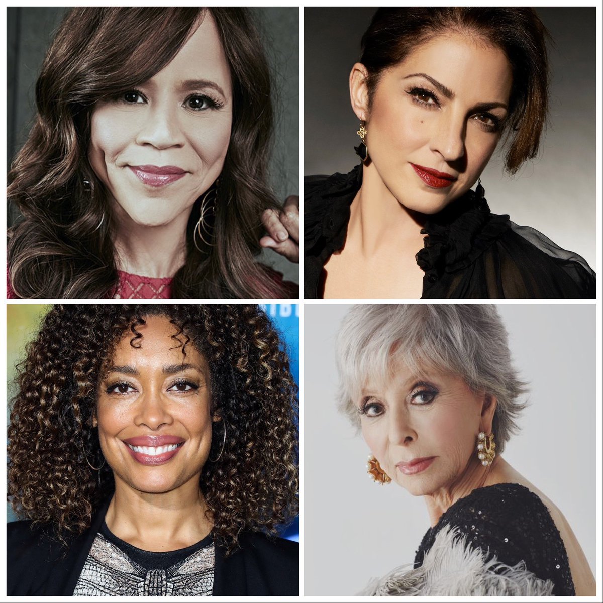 R3ALIT3A's tweet photo. Can we get a #GoldenGirls series with @TheRitaMoreno @GloriaEstefan @rosieperezbklyn @ginatorres as the cast? I would really love it. #Latinas #GG #NewGoldenGirls https://t.co/g6mLup0zut