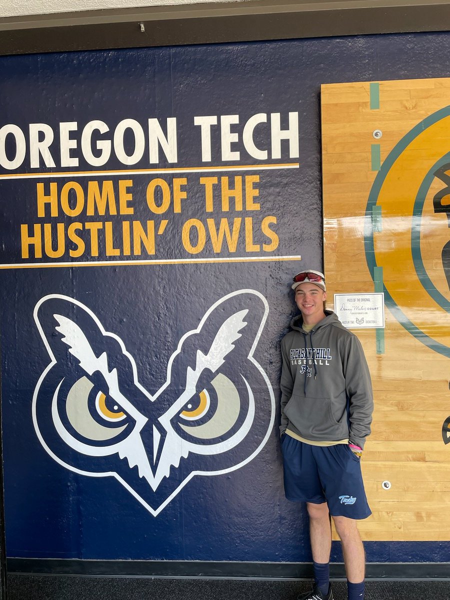 Caden Richardson (@c_richardson_24) on Twitter photo Had a great time <a href="/oit_baseball/">Oregon Tech Baseball</a> Prospect Camp. Thank you Coach Garsez, Walker and Olmstead. I really like Coach Garsez approach on leadership, discipline, competing and Winning Championships.
WEI Go Hustlin' Owls Had a great time <a href="/oit_baseball/">Oregon Tech Baseball</a> Prospect Camp. Thank you Coach Garsez, Walker and Olmstead. I really like Coach Garsez approach on leadership, discipline, competing and Winning Championships.
WEI Go Hustlin' Owls