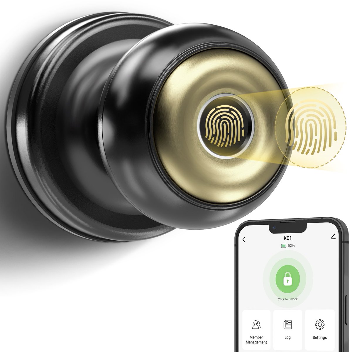 GeekChefRecipes's tweet photo. #GeekTale 's First #SmartKnob （Special Edition）Limited Time Offer！ #SmartDoorKnob #SmartLock CLICK MORE https://t.co/UZBjj9tbu6 https://t.co/33Dtzg4c8I