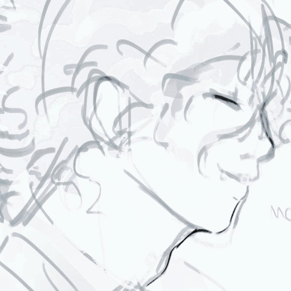 error143s's tweet photo. at this rate angel, from 
all your comments on me,
 i'm 𝘱𝘳𝘦𝘵𝘵𝘺 sure I know I am. ♡

( he's grinning a bit, 
chuckling slightly. )

but, not as pretty as you tho ! https://t.co/i8zQQIVEpG