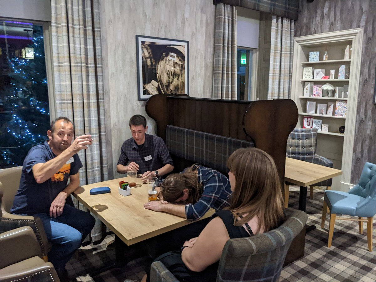 Rob Robinson (he/him) ๐ด๓ ง๓ ข๓ ณ๓ ฃ๓ ด๓ ฟ๐ช๐บ (@btorobrob) on Twitter photo I think this might be a first - @_bto staff left in the bar by Scottish #birdringing folks, even if <a href="/rock_nester/">Rock_nest(her) ๐ณ๏ธโโง๏ธ</a> is on the edge. What an inspirational day hearing about the "known unknownsโ.
The value of "in person" mtgs for stimulating thought cant be underestimated #ornithology I think this might be a first - @_bto staff left in the bar by Scottish #birdringing folks, even if <a href="/rock_nester/">Rock_nest(her) ๐ณ๏ธโโง๏ธ</a> is on the edge. What an inspirational day hearing about the "known unknownsโ.
The value of "in person" mtgs for stimulating thought cant be underestimated #ornithology