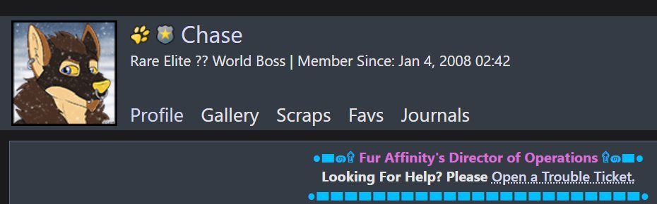 FurAffinity (Commentary) tweet media