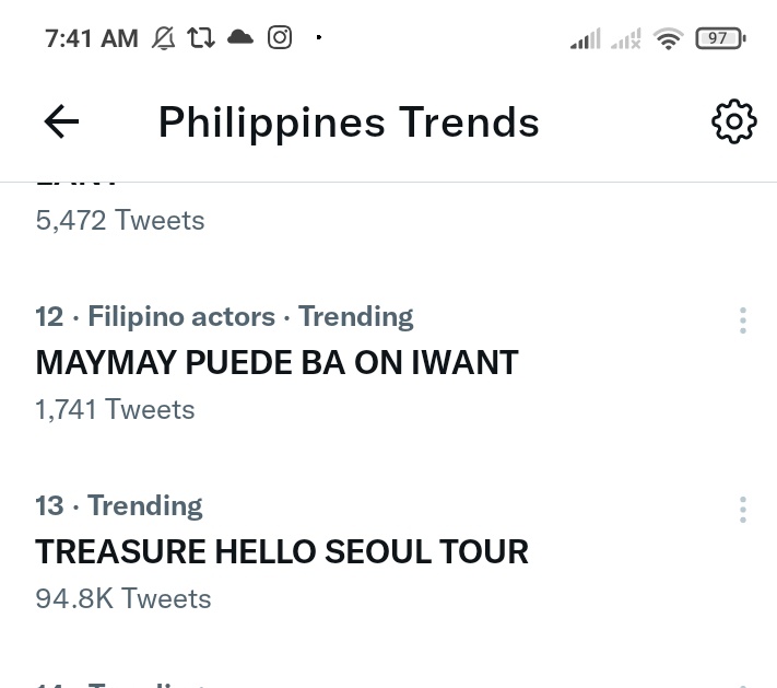 AlexandraChesk1's tweet photo. 12 spot na

MAYMAY PUEDE BA ON IWANT
#MaymayEntrata @maymayentrata07 https://t.co/BCY1YtADgm