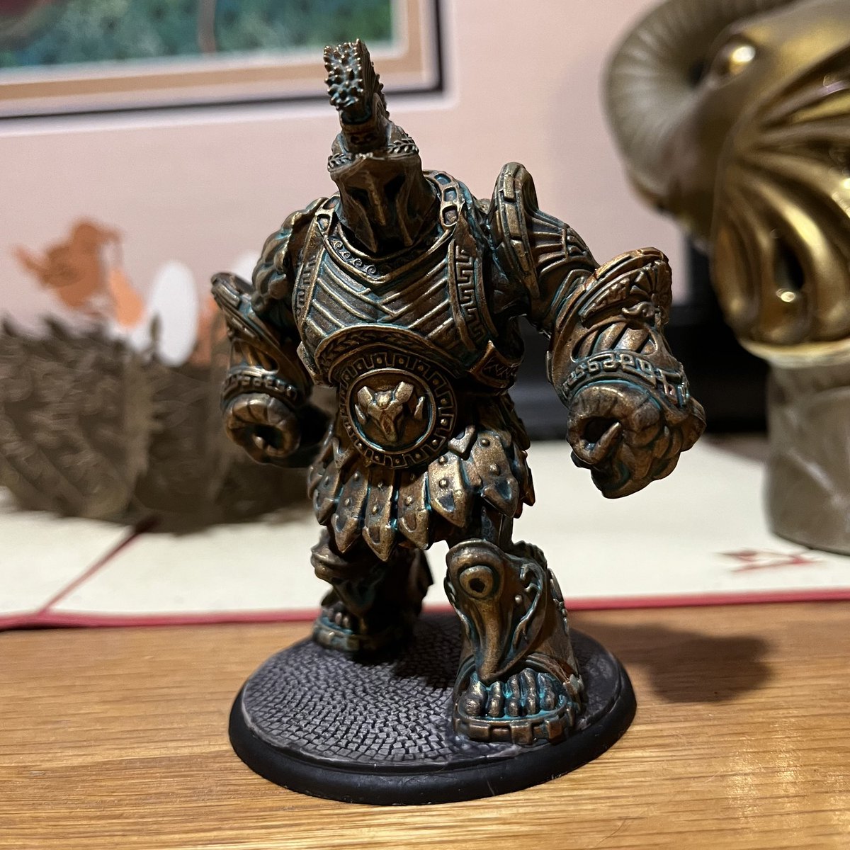 MagnEgo's tweet photo. 180 Minis in 2022. #hobbystreak

20/180: Bronze Golem (@reapermini Greek Odyssey, Bones V)

Shout out to @TolSenti for his Bronze painting technique. I’m super pleased with the result.

https://t.co/0ZO2rusUt2 https://t.co/hh9oHqpClq