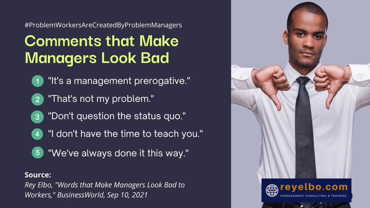 Rey_Elbo's tweet image. #ProblemWorkersAreCreatedByProblemManagers