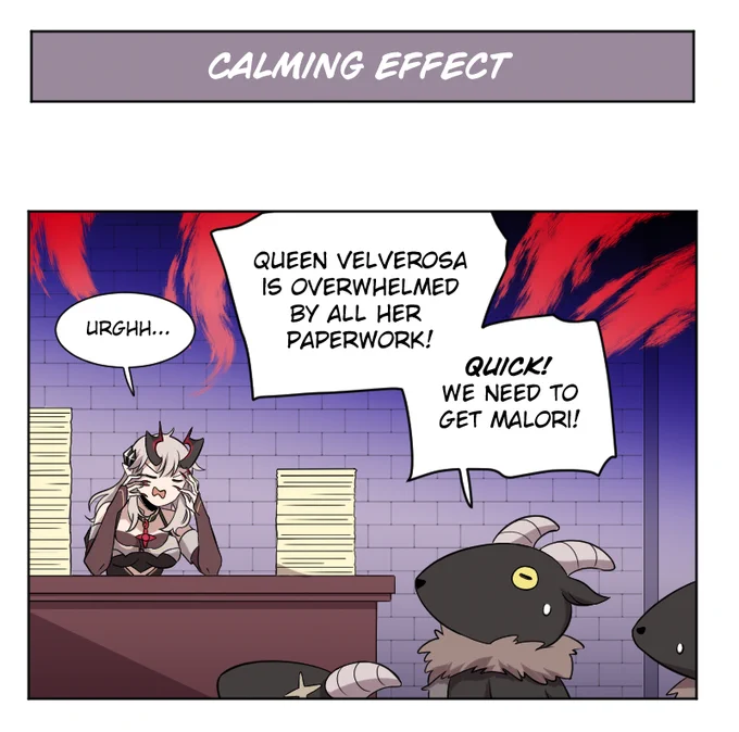 Webtoon: Mage &amp; Demon Queen 