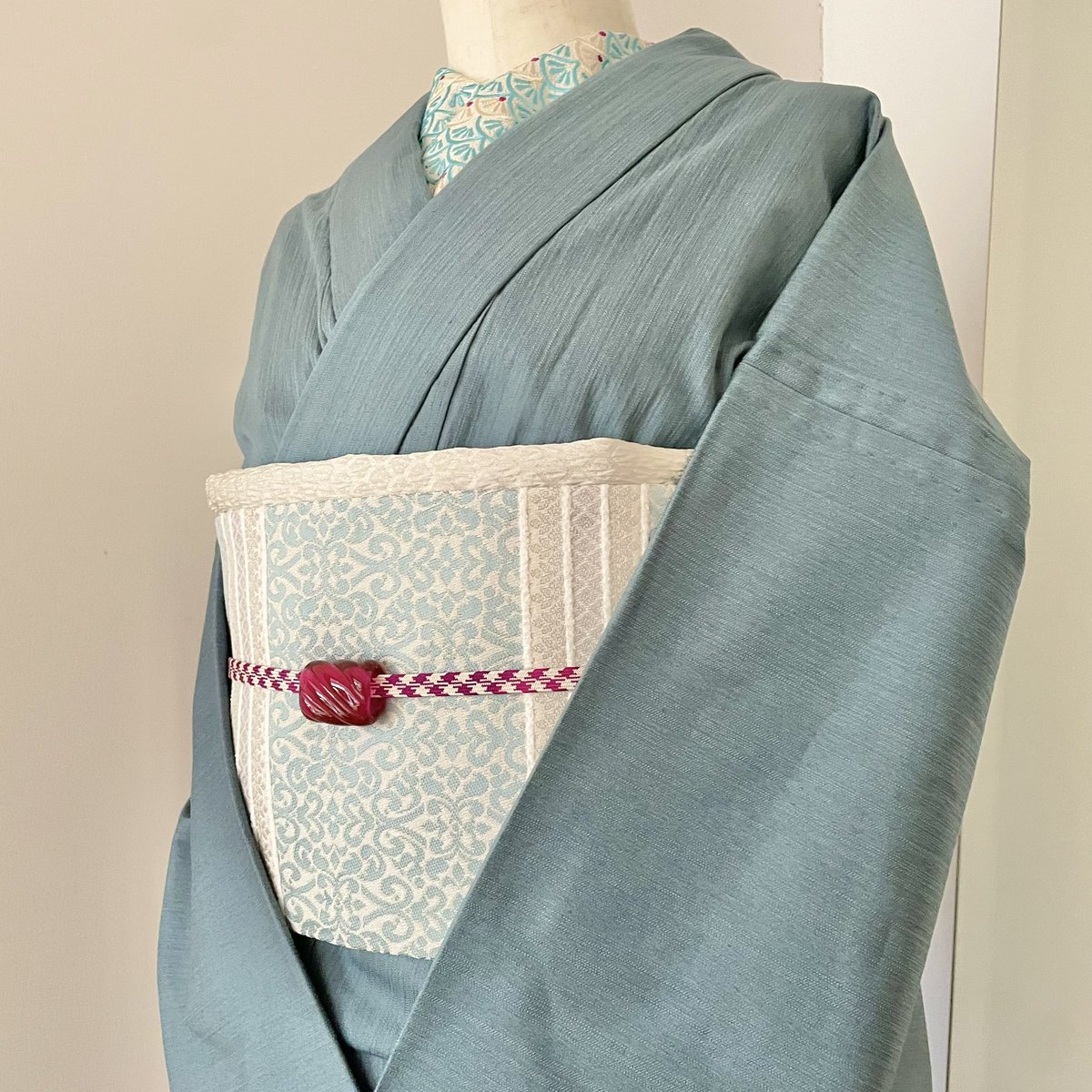 激安正規 半幅帯 大塚呉服店オリジナル ベージュ abamedyc.com