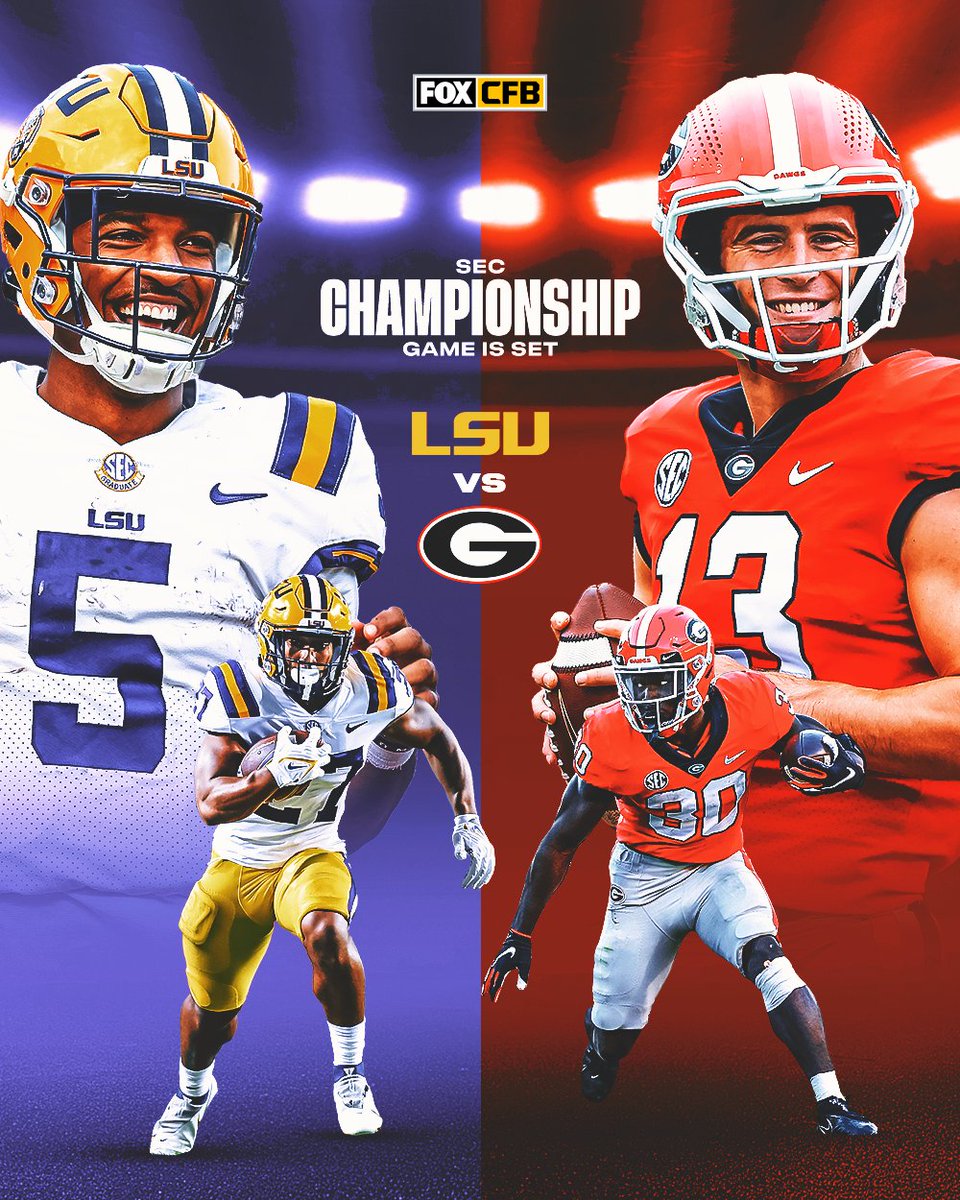 The SEC Champ game is officially SET 🙌

Which team are you rooting for?