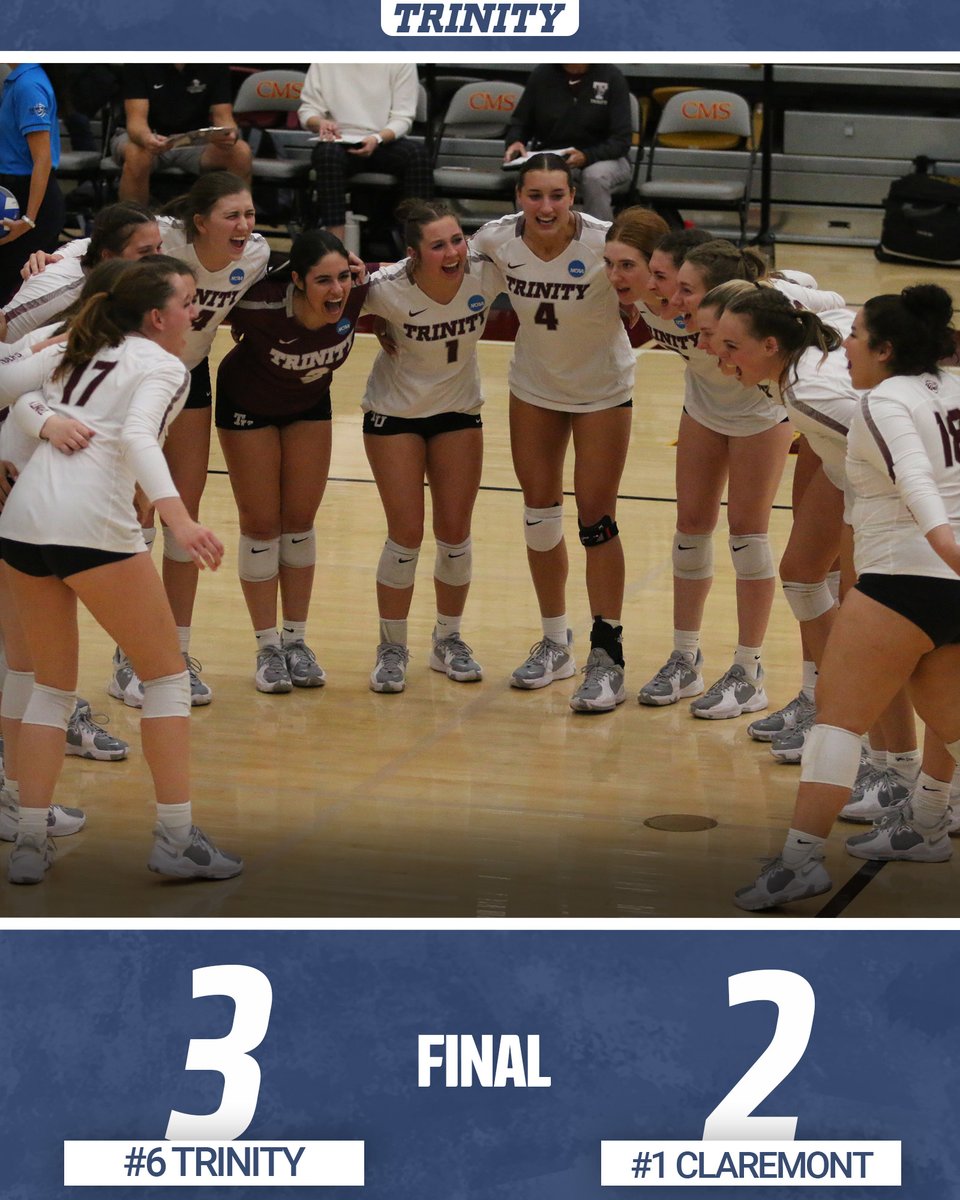 Trinity Athletics (@trinityutigers) on Twitter photo Let's GOOOOO! <a href="/TUVolleyballTX/">TUVB๐ฏ๐</a> punches its ticket to Pittsburgh and the NCAA Championships! Let's GOOOOO! <a href="/TUVolleyballTX/">TUVB๐ฏ๐</a> punches its ticket to Pittsburgh and the NCAA Championships!