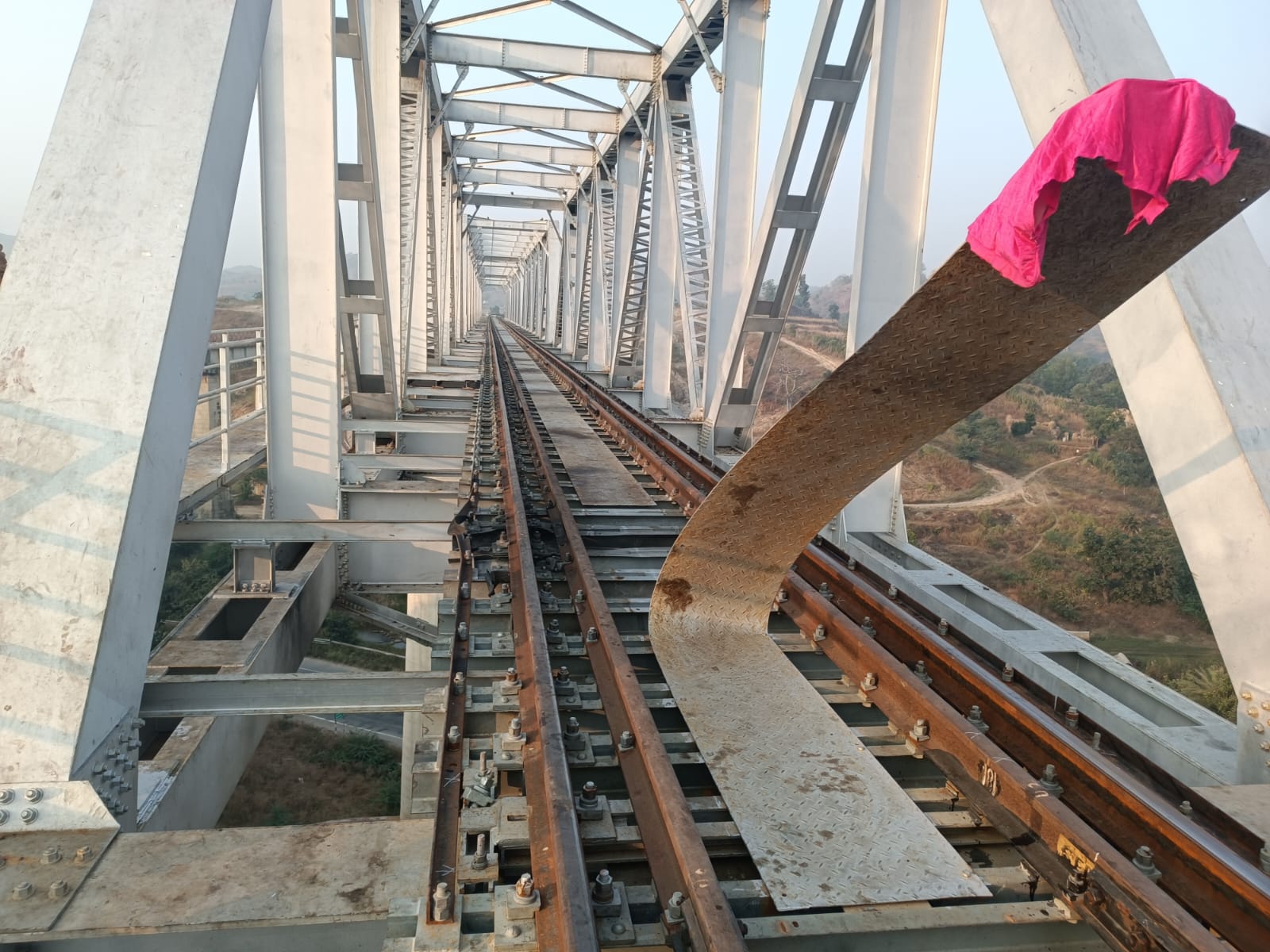 Udaipur Oda Rail Bridge Blast