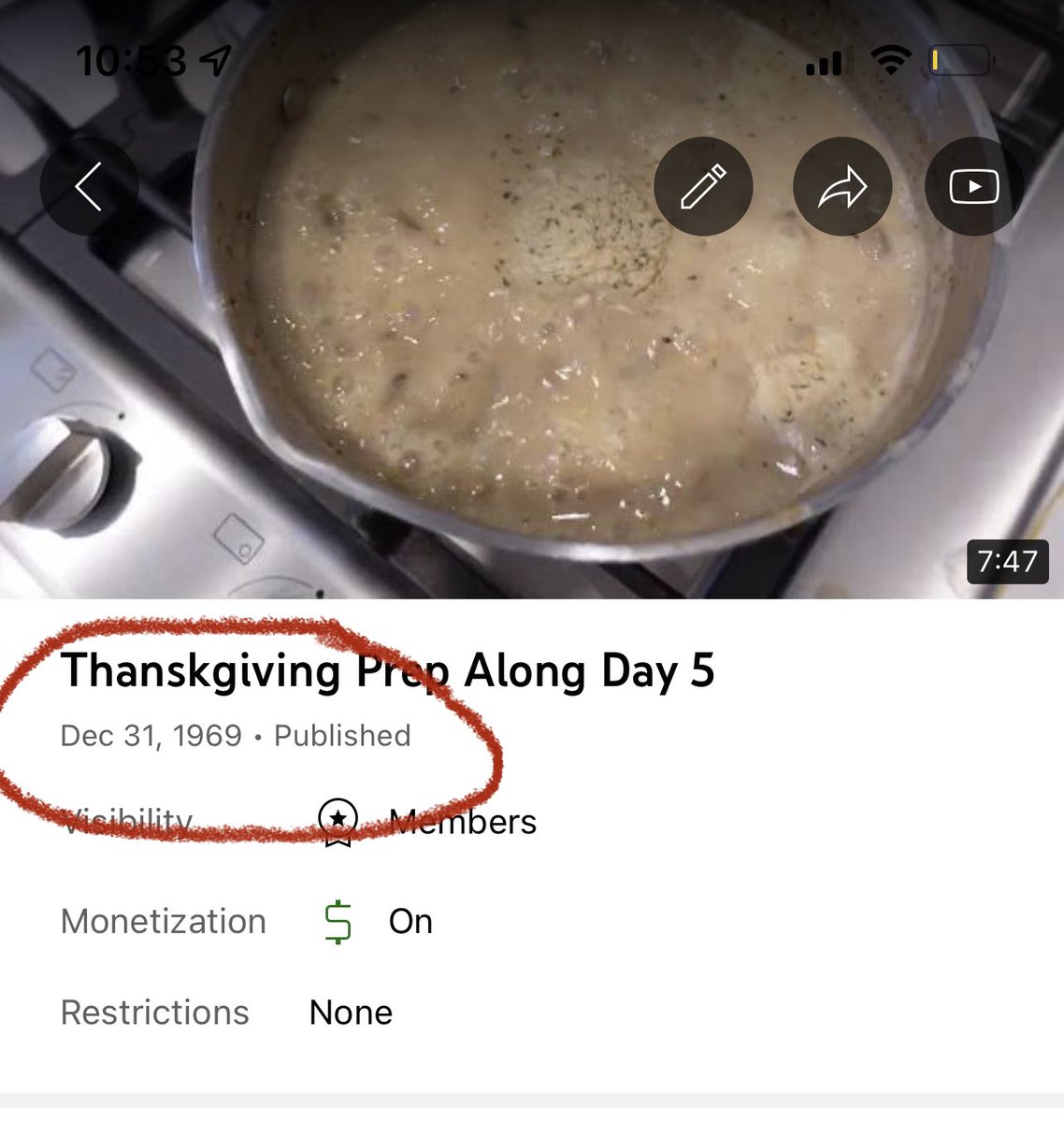 .<a href="/TeamYouTube/">TeamYouTube</a> I’m not sure if I actually posted this video in 1969, or if there’s just a minor glitch in the simulation.