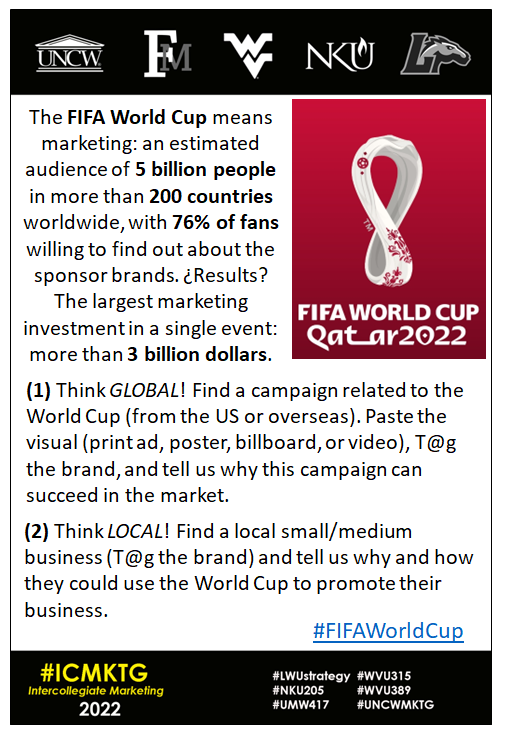 BitanyaAdane's tweet image. 2) @MacsNKY could use the World Cup to promote their business by applying for @FIFAcom's World Cup public viewing license. This will allow them to host a public viewing event and draw in fans as customers. #ICMKTG #NKU205