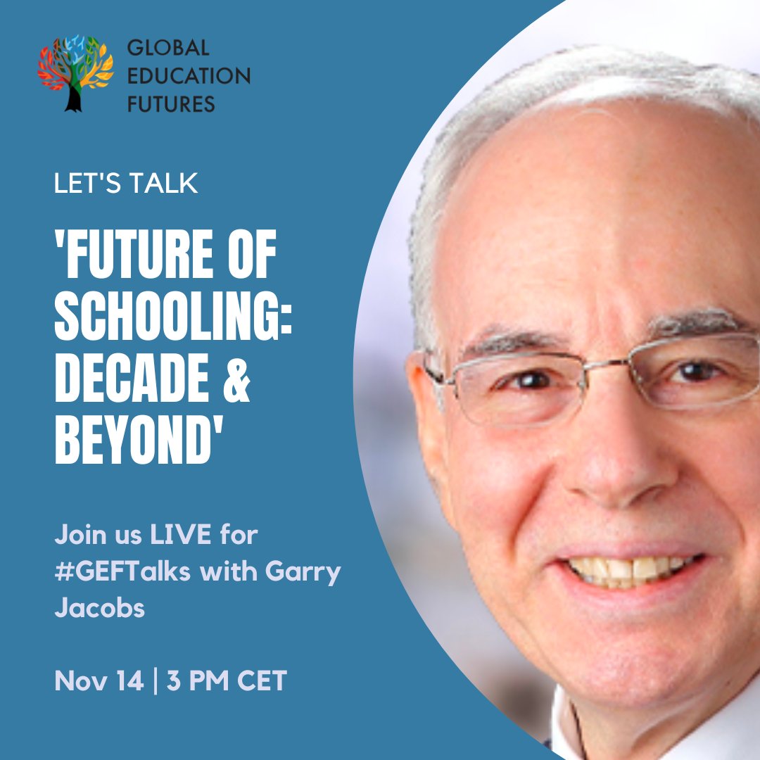 globaledfutures's tweet photo. 'The fundamental purpose of school is learning, not teaching' - Richard DuFour
The upcoming decade & times beyond are to witness massive transformation in the pedagogical practices of present day education.
Dive deep on the topic at #GEFTalks!
Join here https://t.co/XdA5xtR7iC https://t.co/ISiZ2CZJ6O