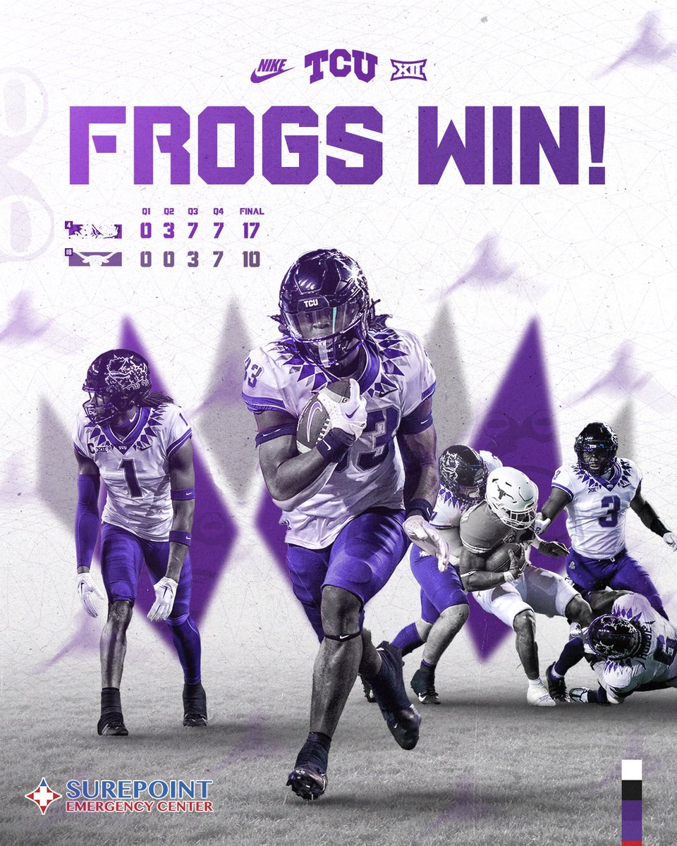 10-0!!! #GoFrogs