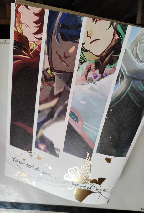 My Genshin fandoujin has arrived! It's a culmination of some of my comics during MCO on and off for two years. 

I am at CH17 Bluepapermints for AFASG! 

Number of full coloured pages including cover: 32
Size of book: A4 (21*29.7cm)
Genre: Angst, PG-13

#afasg2022 #afasg 