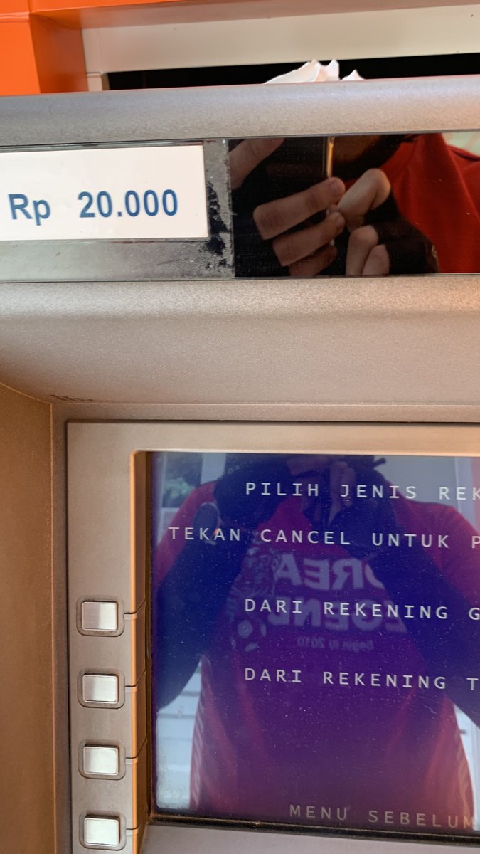 ridhodori's tweet photo. ATM Penyelamat Mahasiswa https://t.co/TMKwriMc7S