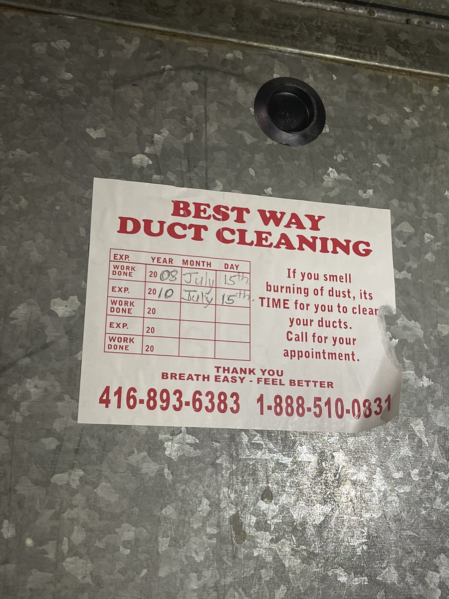 koncussion_'s tweet photo. @regionofpeel, a lot of people are being exploited due to high increases in rent in this province, this landlord charges $2400 for rent in Brampton, and their last duct cleaning took place in 2010. Landlords are exploiting tenants. https://t.co/GkNAq6mKtz