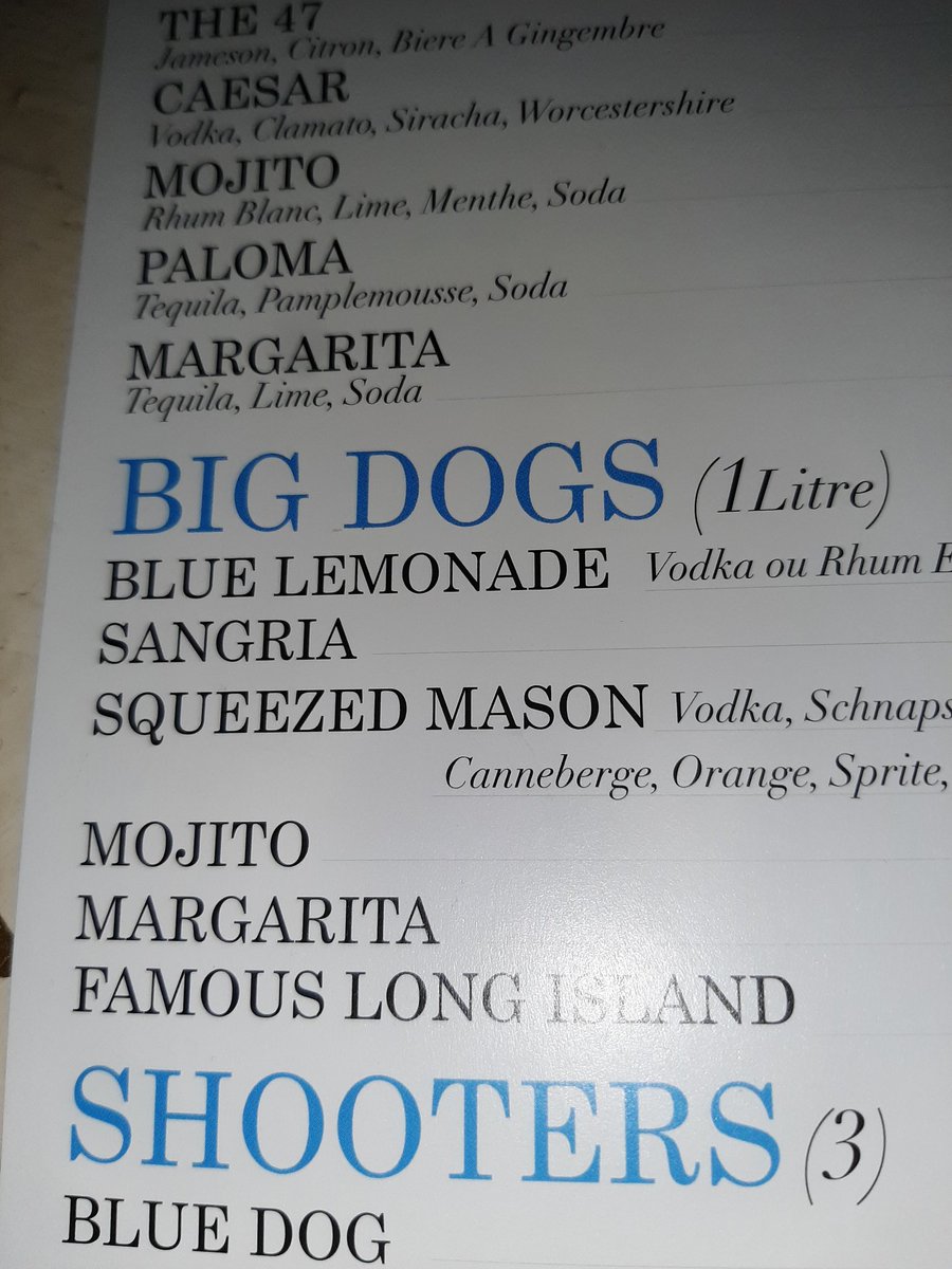 Come to the Blue Dog, get your own Squeezed Mason!
