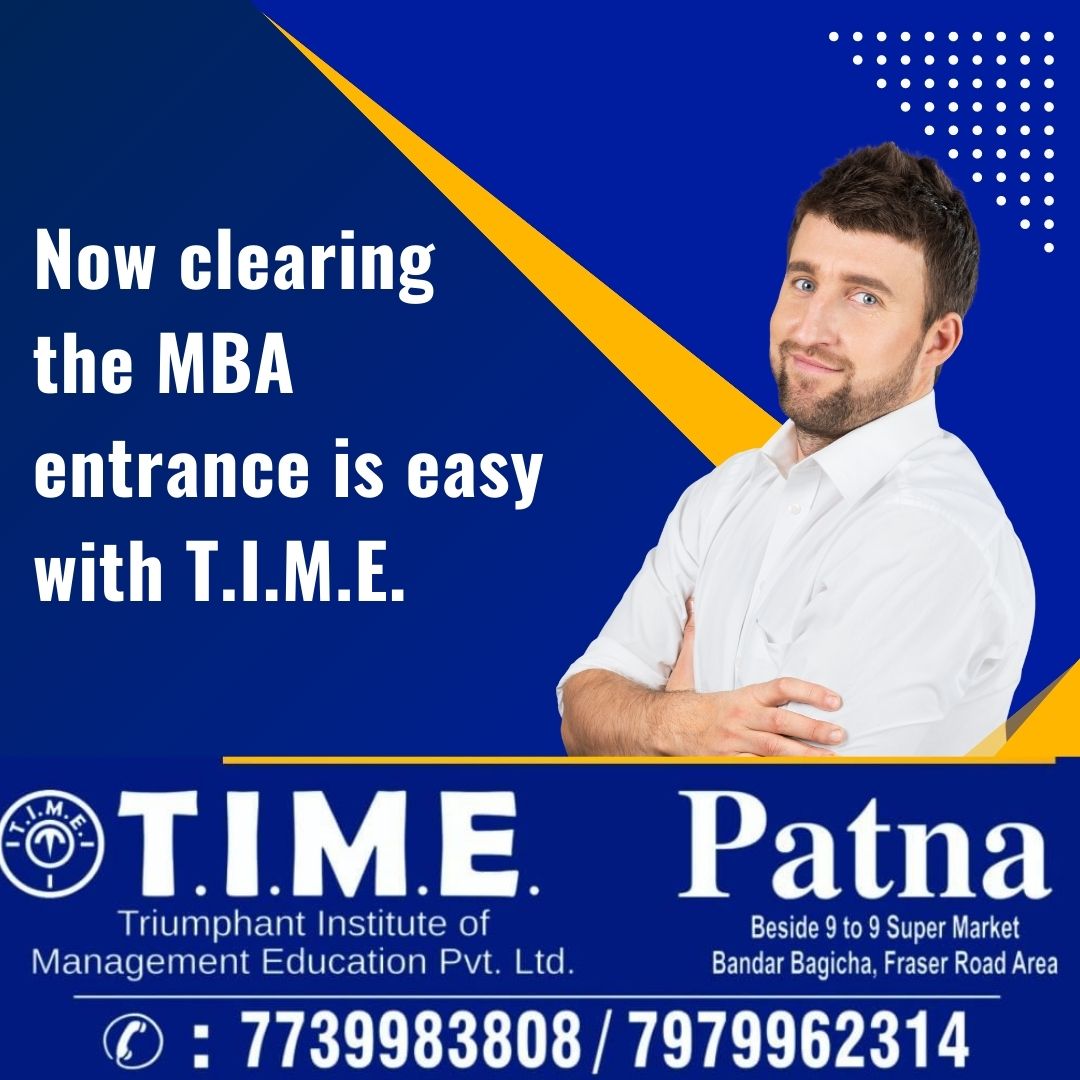 timepatnaoffice's tweet photo. Now clearing the MBA entrance is easy with T.I.M.E.
We provide classroom/online programs, self-study courses, AIMCAT, OMET.
Join our institute TIME Patna
For more information
Contact us on: 7739983808/7979962314
#cat #Patna #student #Bihar #trending #learning #learningeveryday https://t.co/MbTiWIRi03